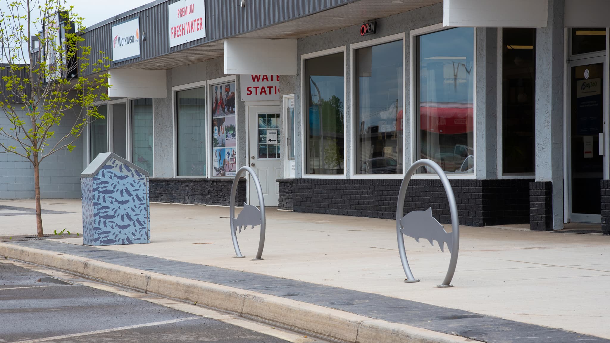 Custom Loop Bike Racks In Houston BC