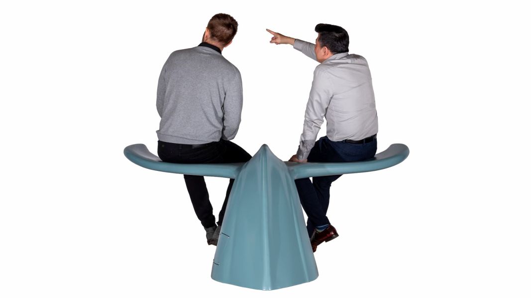 Whale Tail Bench