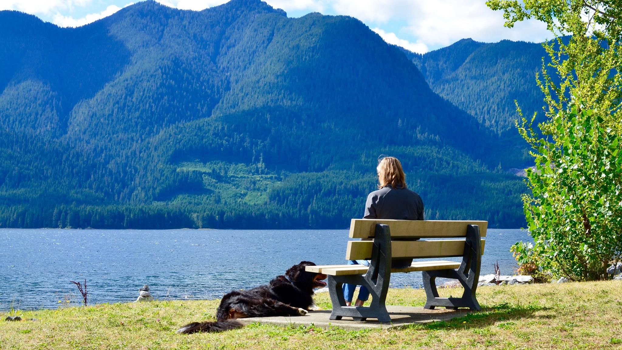 We go to great lengths to try and capture our products in the communities where they are installed. Every once and a while we run across something that is amazing and this dedication Bench in Port Alice BC is one of those.